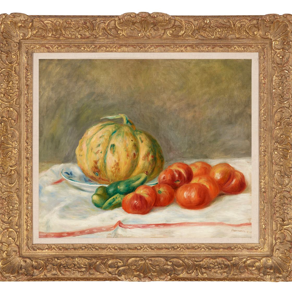 Pierre-Auguste Renoir — Дыня и помидоры, изображение 2