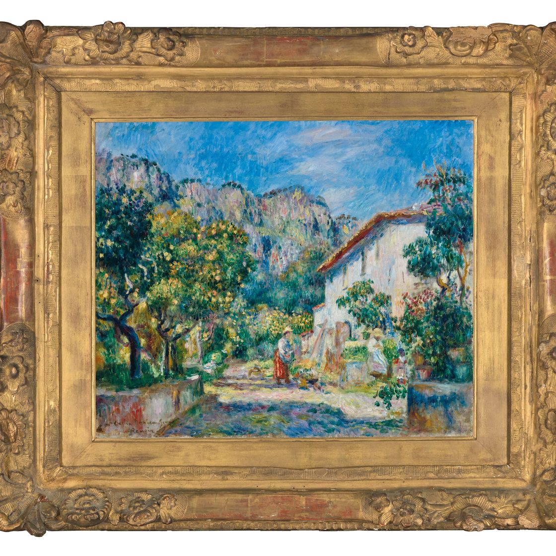 Pierre-Auguste Renoir — Ферма Маньяноск у виллы Рейно, Грасс, изображение 4