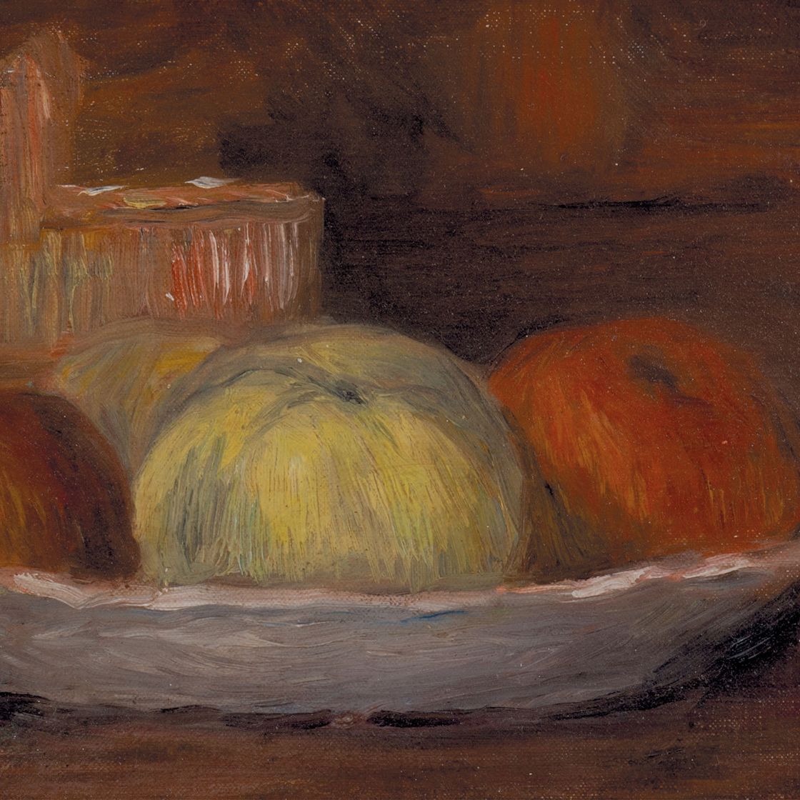 Pierre-Auguste Renoir — Цветы, которые танцуют на платьях и панье