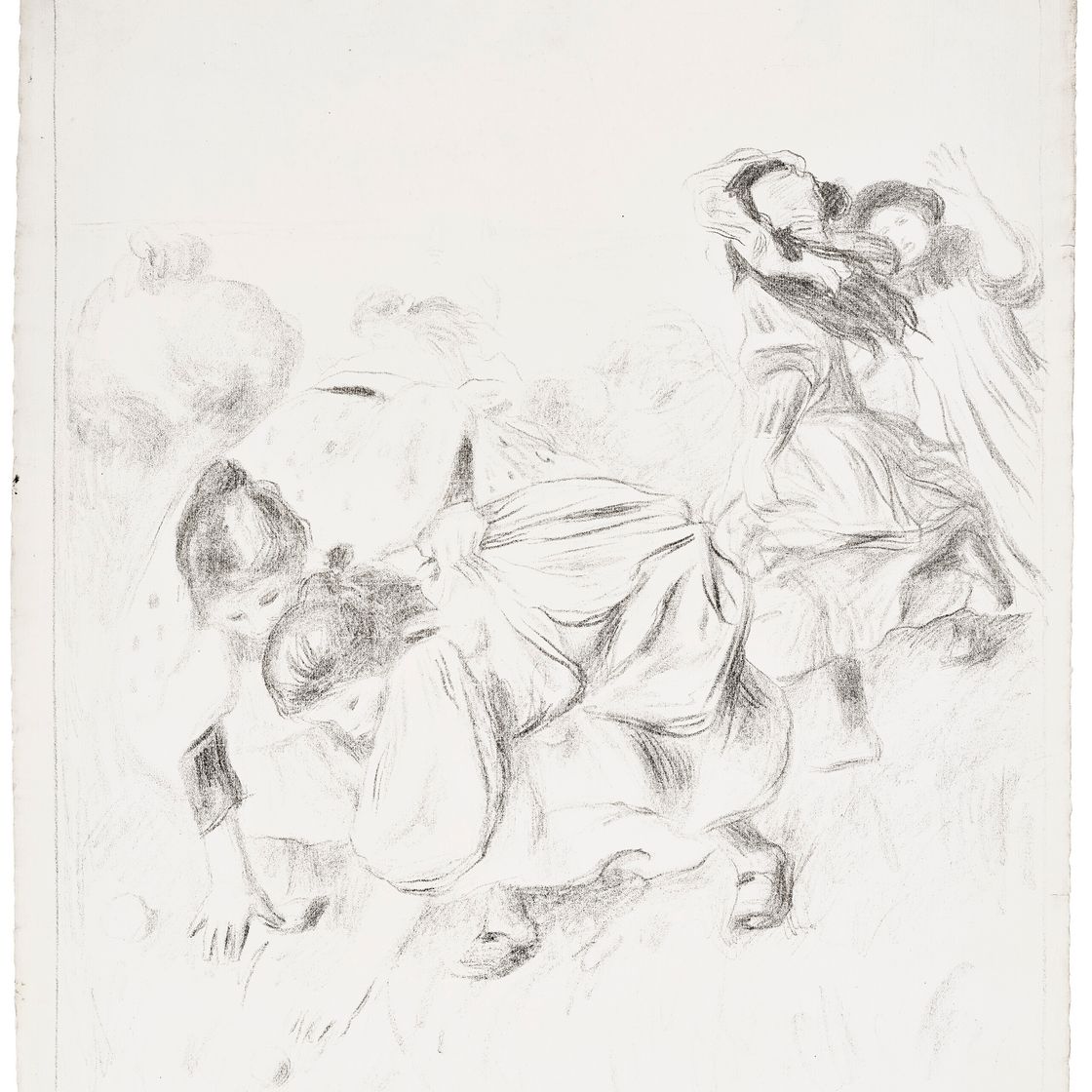 Pierre-Auguste Renoir — Танцующие на балу