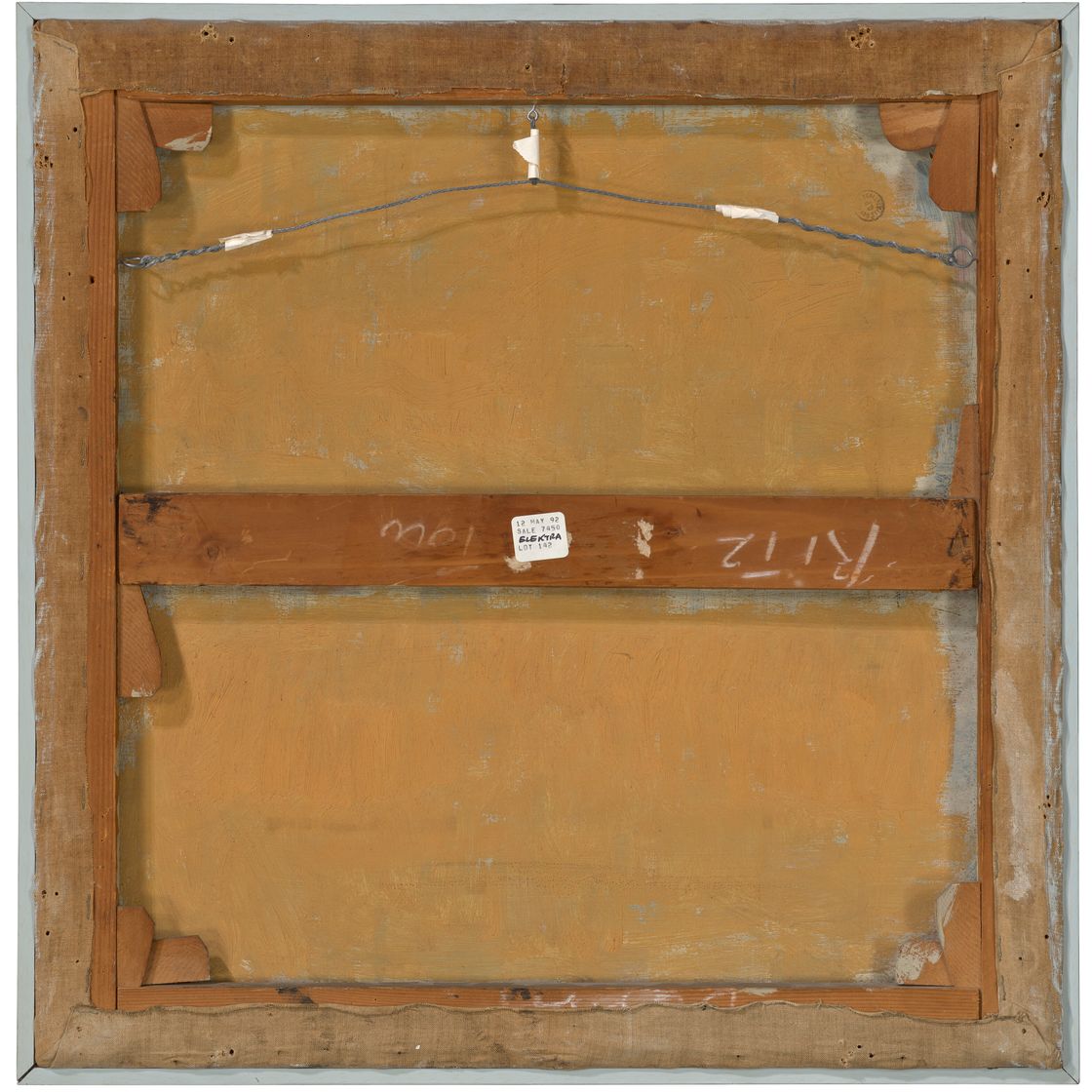 Piet Mondrian — Композиция с большой красной плоскостью, голубовато-серой, желтой, черной и синей, изображение 3
