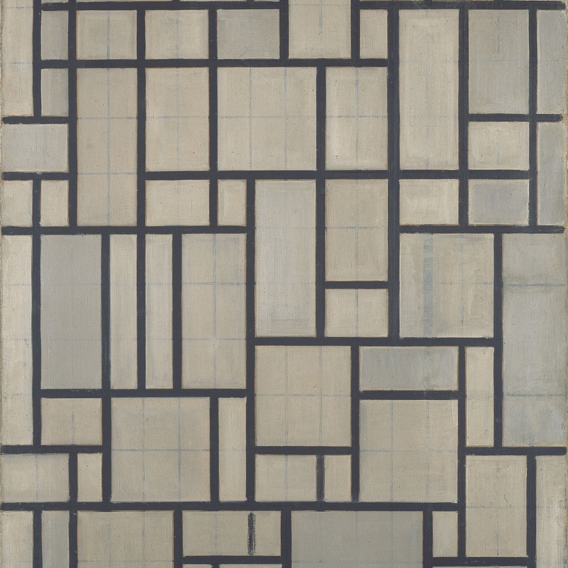 Piet Mondrian — Композиция avec grille 2
