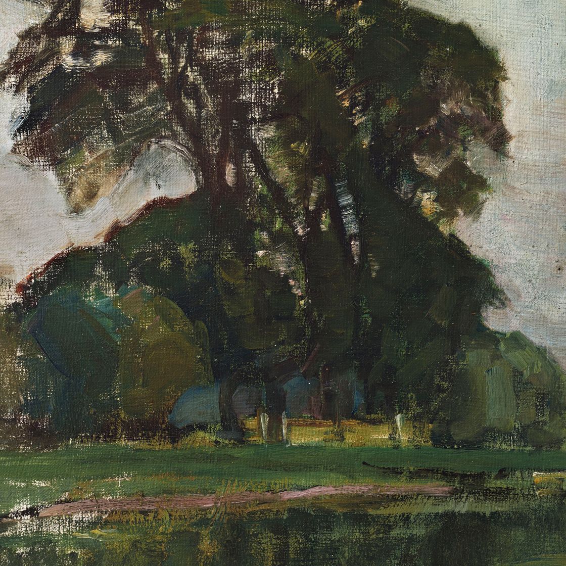 Piet Mondrian — Ландзихт Бордери встретился с Витте люхтом