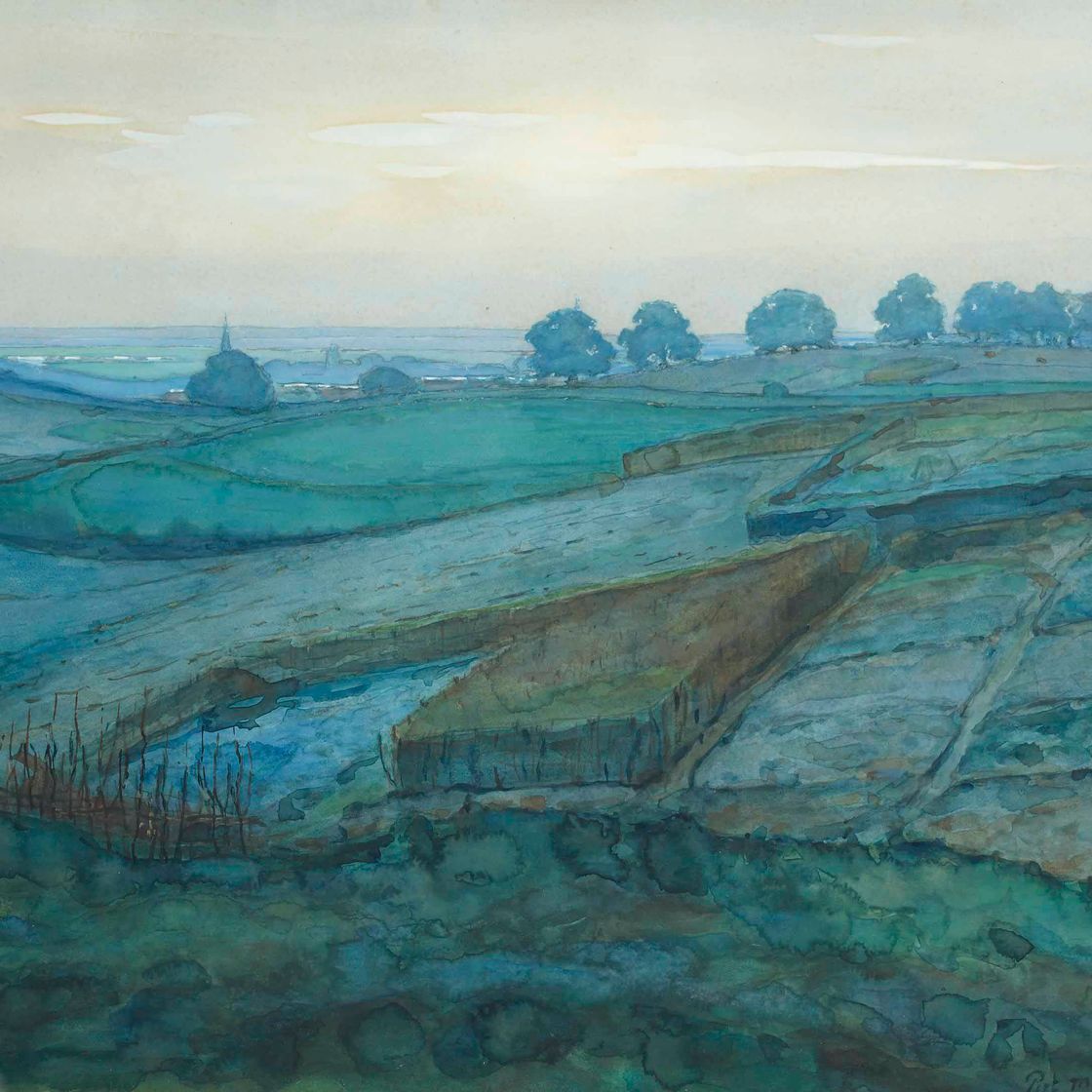 Piet Mondrian — Пейзаж близ Арнема