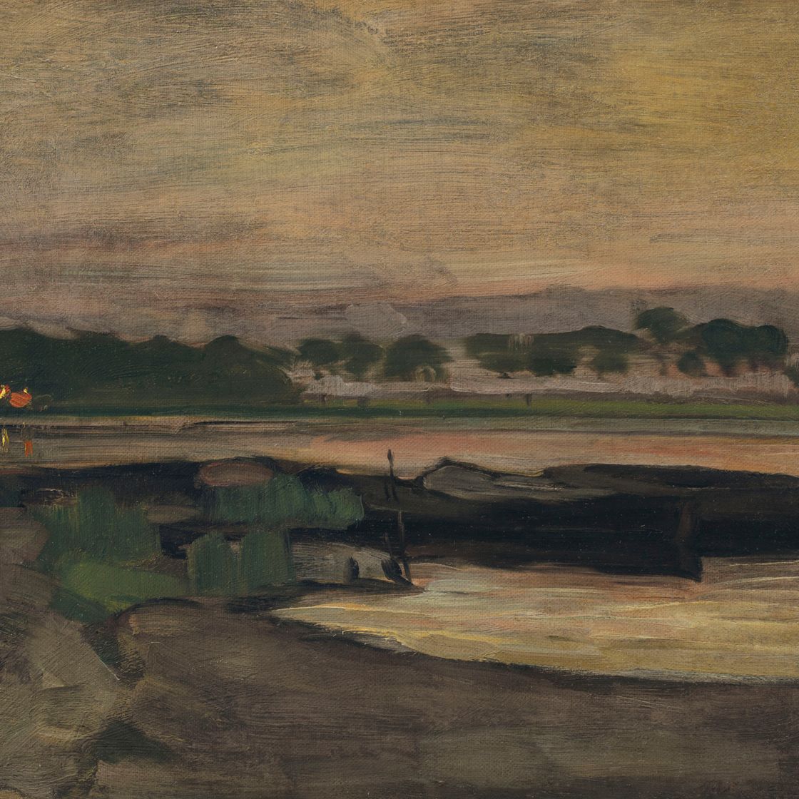 Piet Mondrian — Ан Оудеркеркердейк, бий де Омвал в Эйвонде II