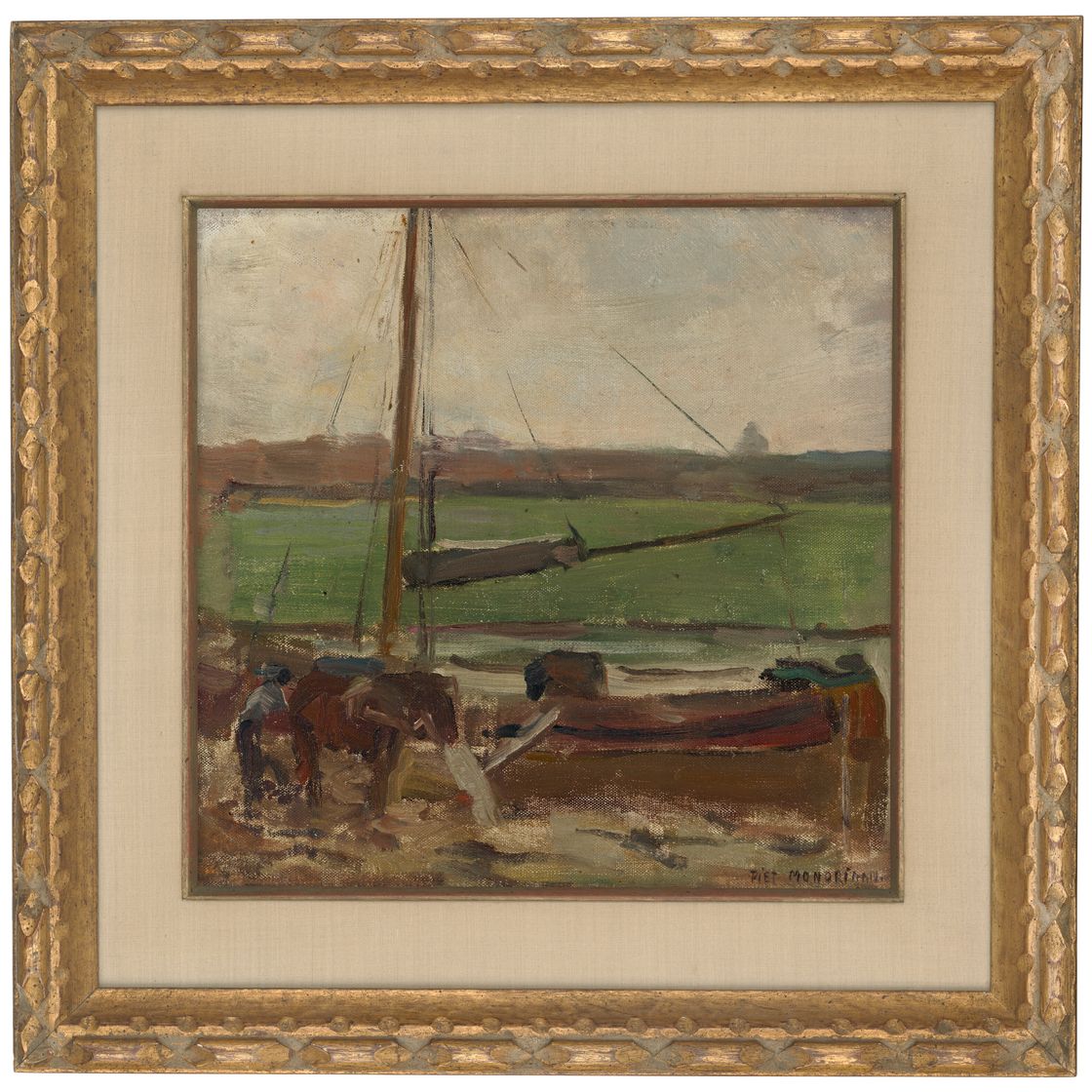 Piet Mondrian — Польдер встретил джемирде врачшуит в Амстердаме II, изображение 2
