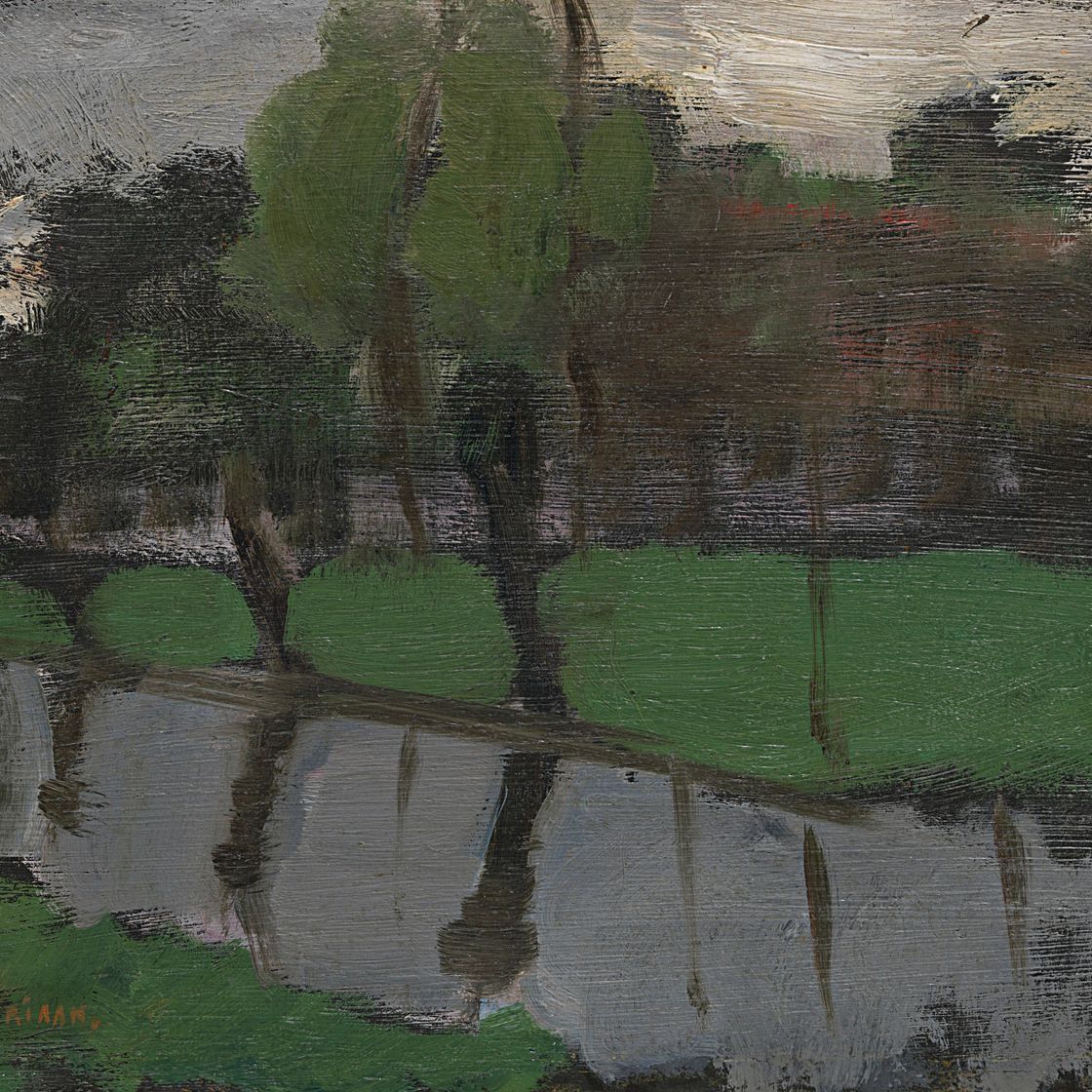 Piet Mondrian — Я встретил Вильгена в воде.