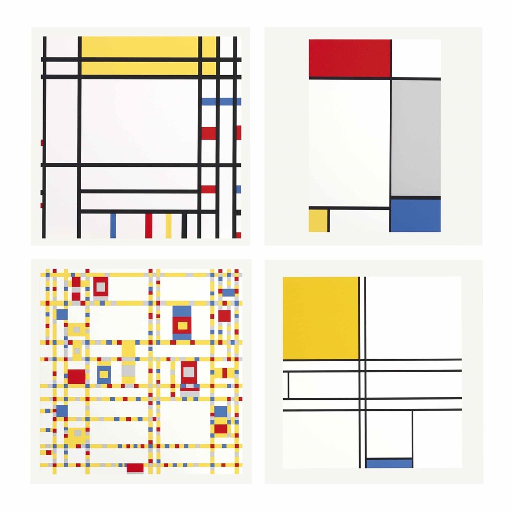 Piet Mondrian — Портфолио из 10 картин