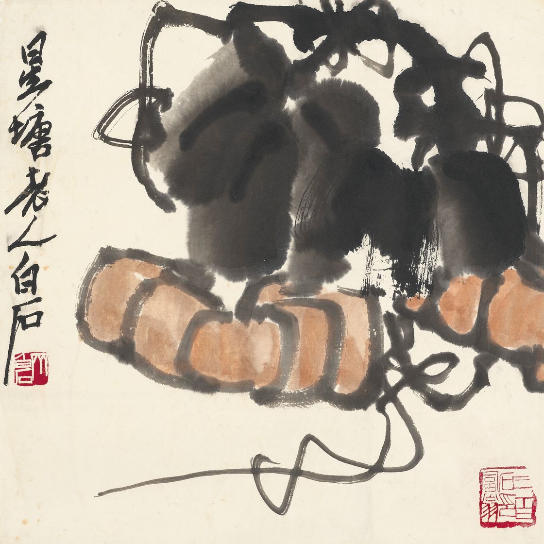 Qi Baishi — Деревенские удовольствия, изображение 20