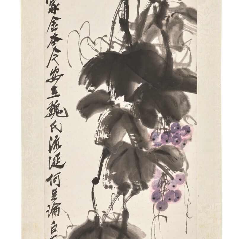 Qi Baishi — изюм, изображение 2