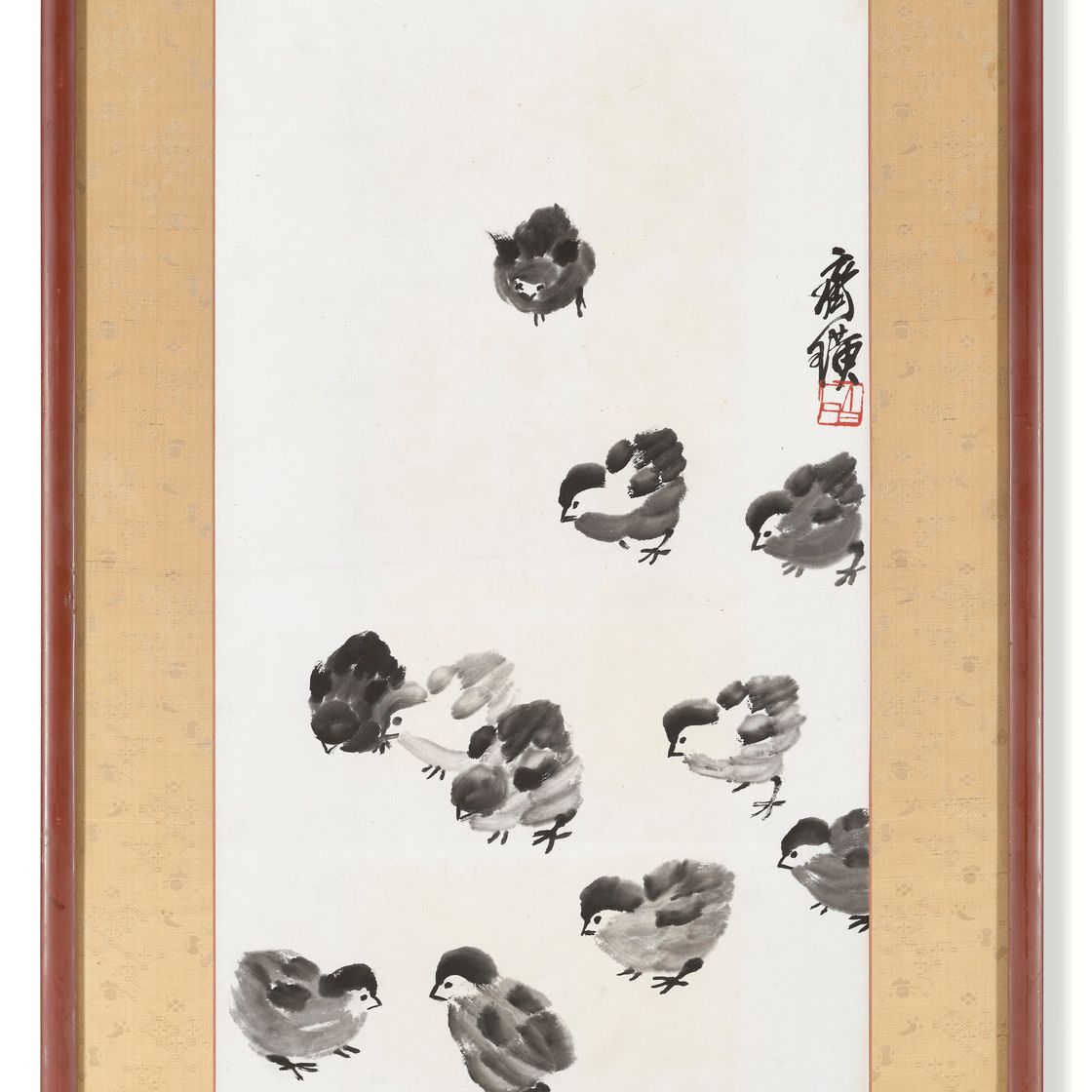 Qi Baishi — Птенцы, изображение 2