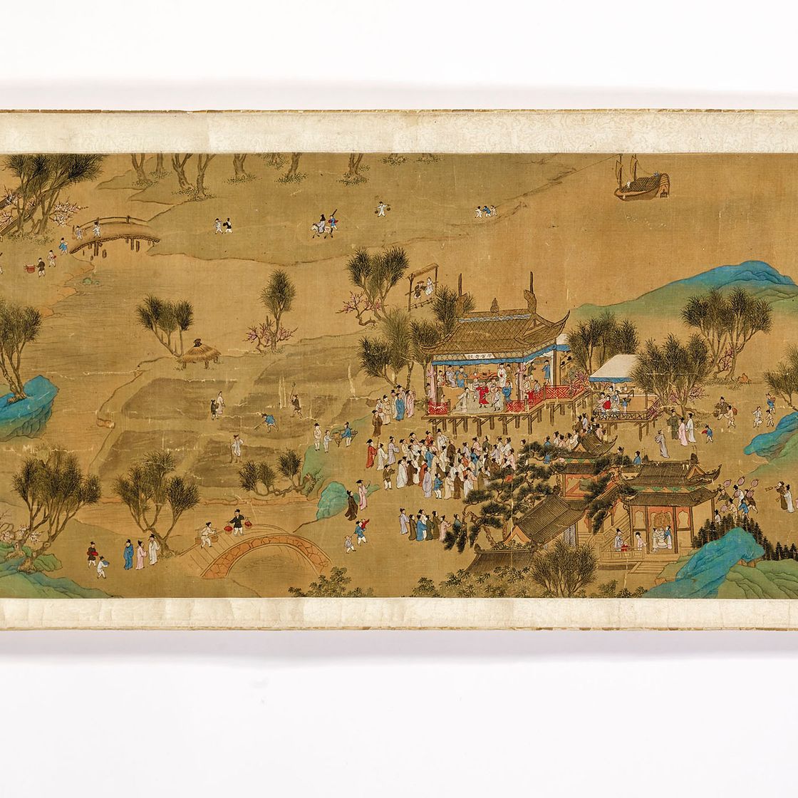 Qiu Ying — Набережная на волнах, день рождения чистого Люмьера, изображение 2