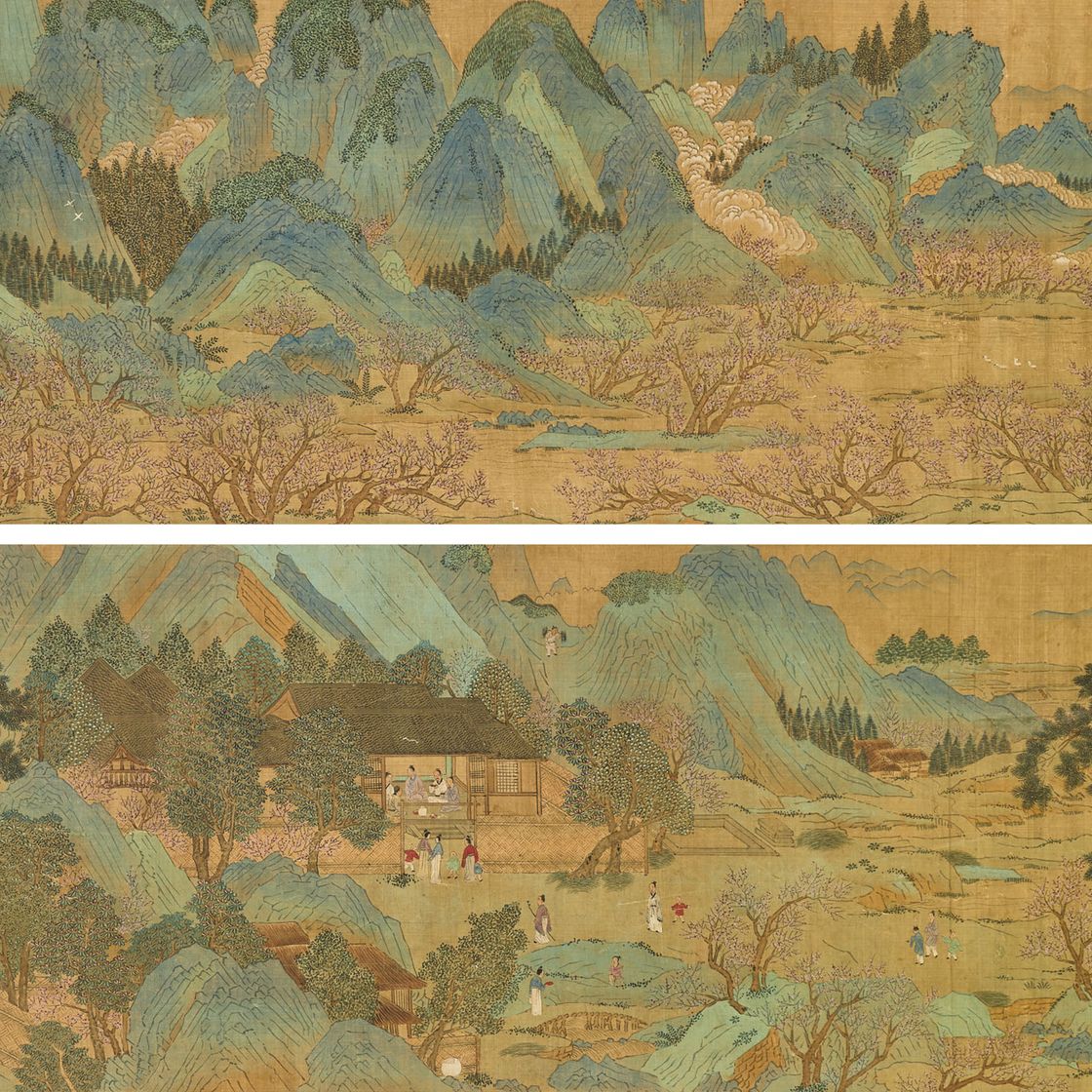 Qiu Ying — Весной цветет персик