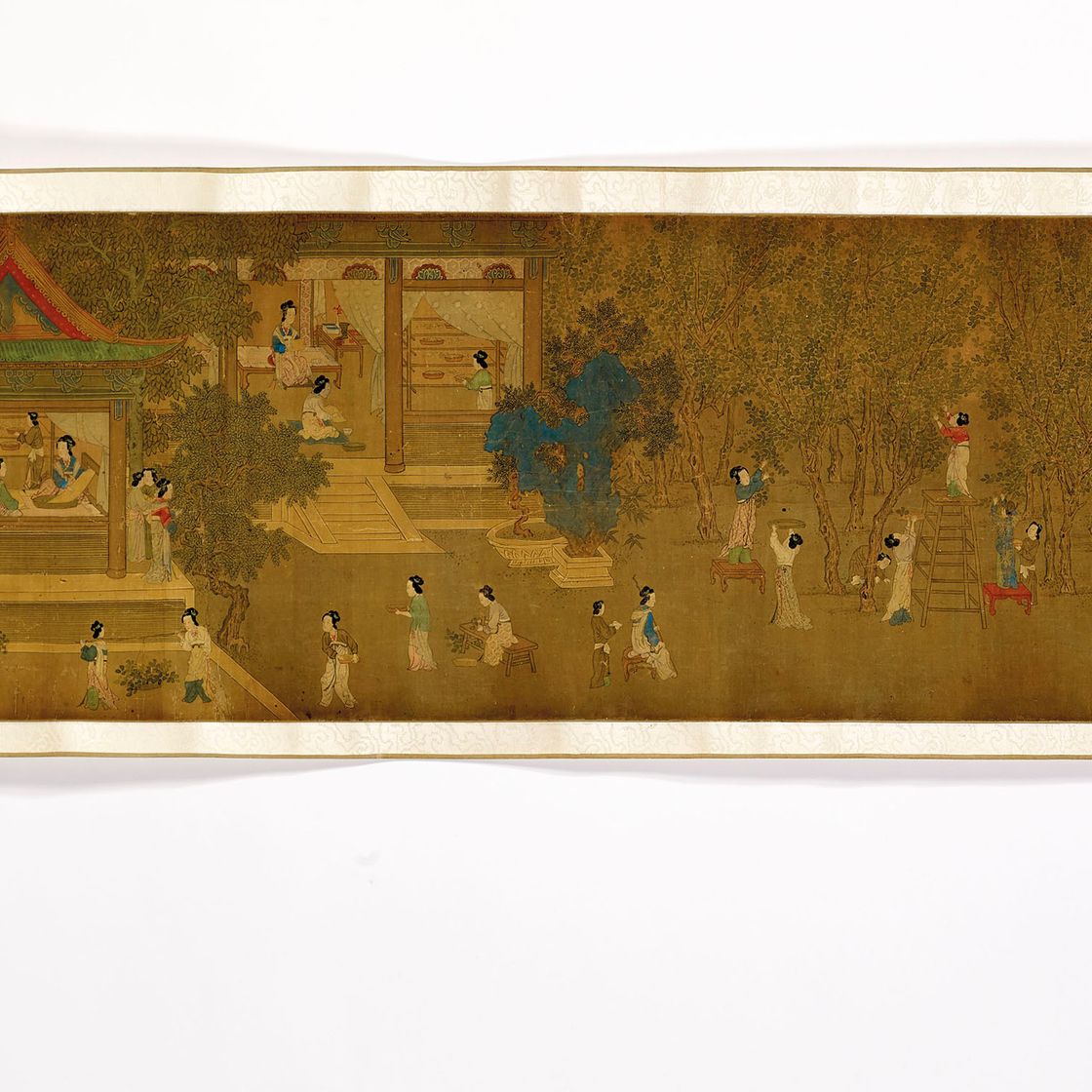 Qiu Ying — Вечернее производство, изображение 1