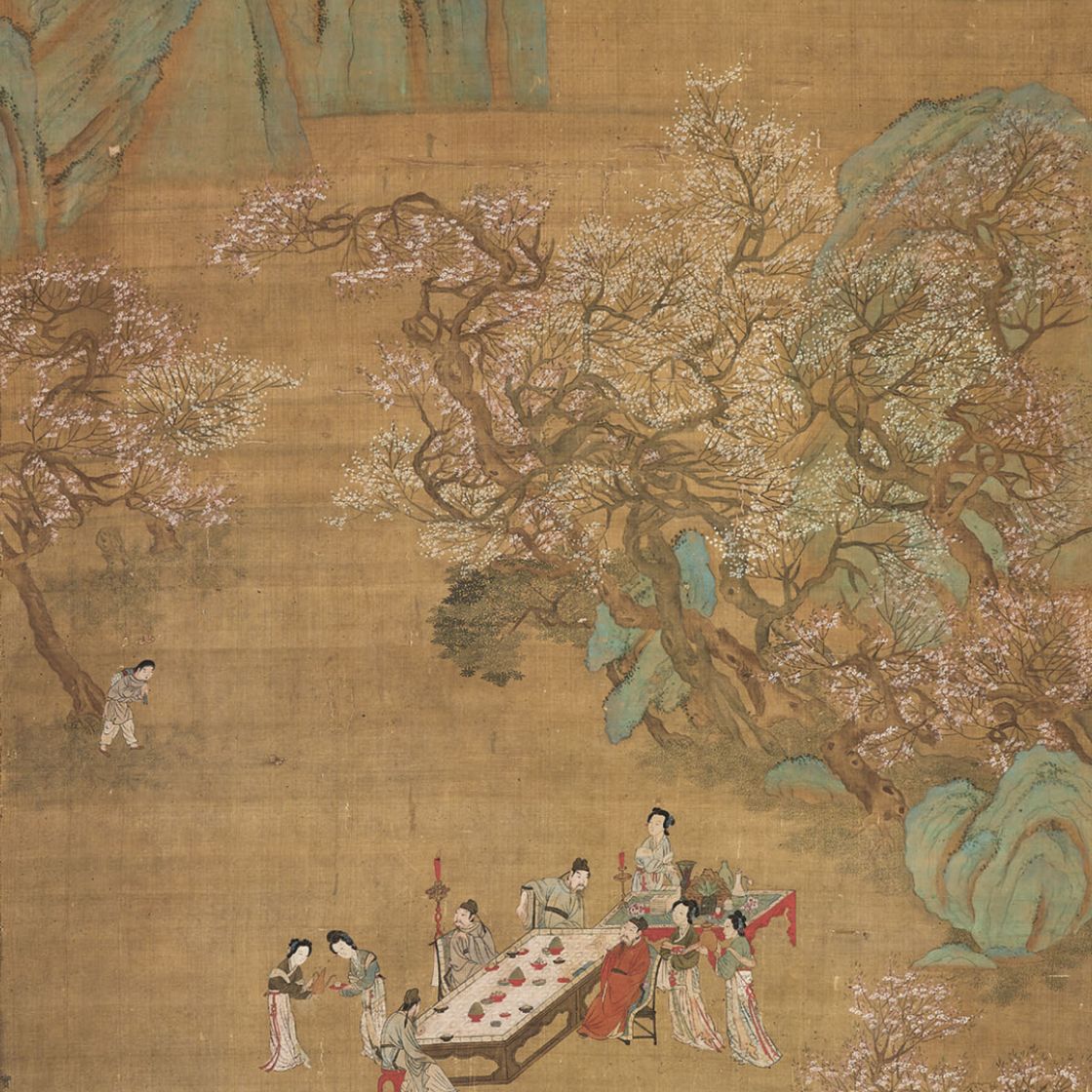Qiu Ying — Весенний сбор