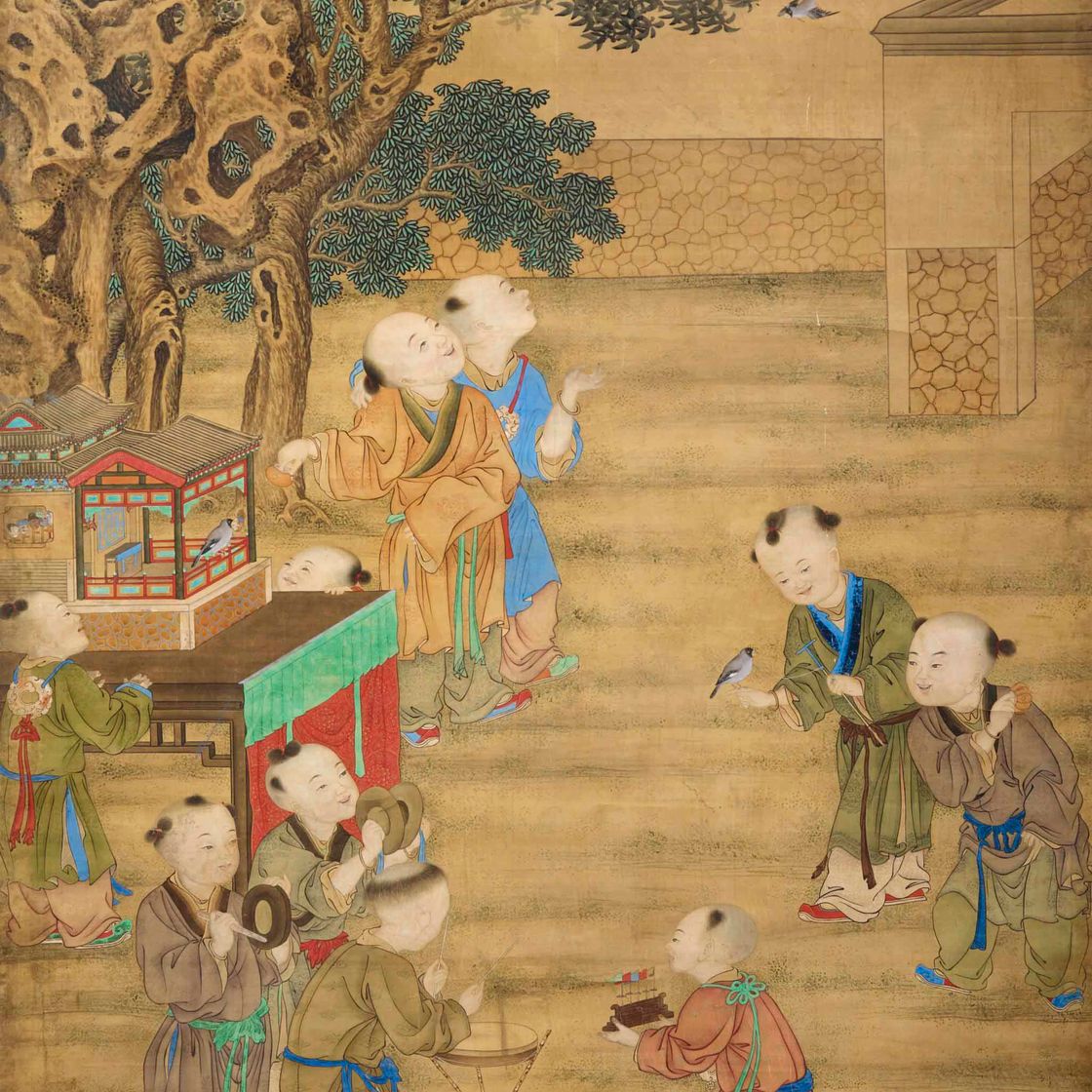 Qiu Ying — КИТАЙ, ДАНЬ СТИЛЮ ЦЮ ИН (1495-1522)