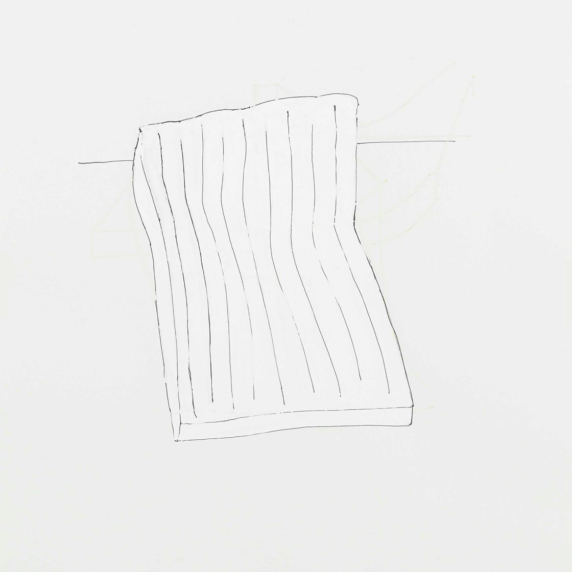 Rachel Whiteread — Без названия (Белая кровать)