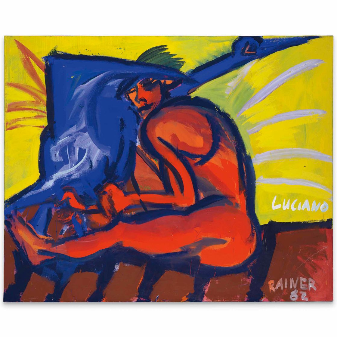 Rainer Fetting — Лучано-Шван III (Luciano-Swan III)
