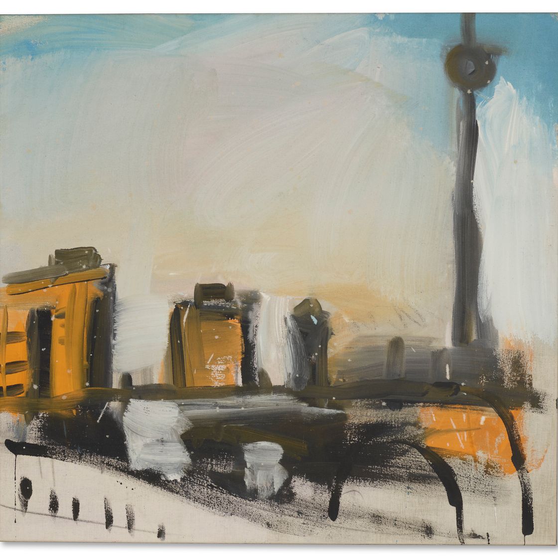 Rainer Fetting — Мауэр и Ферншехтурм
