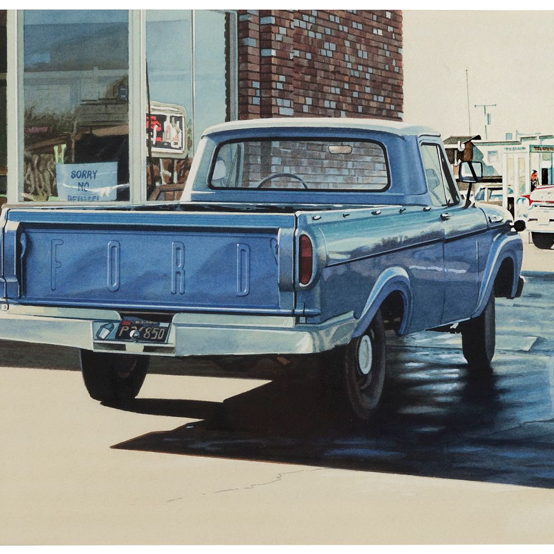 Ralph Goings — Синий "Форд"