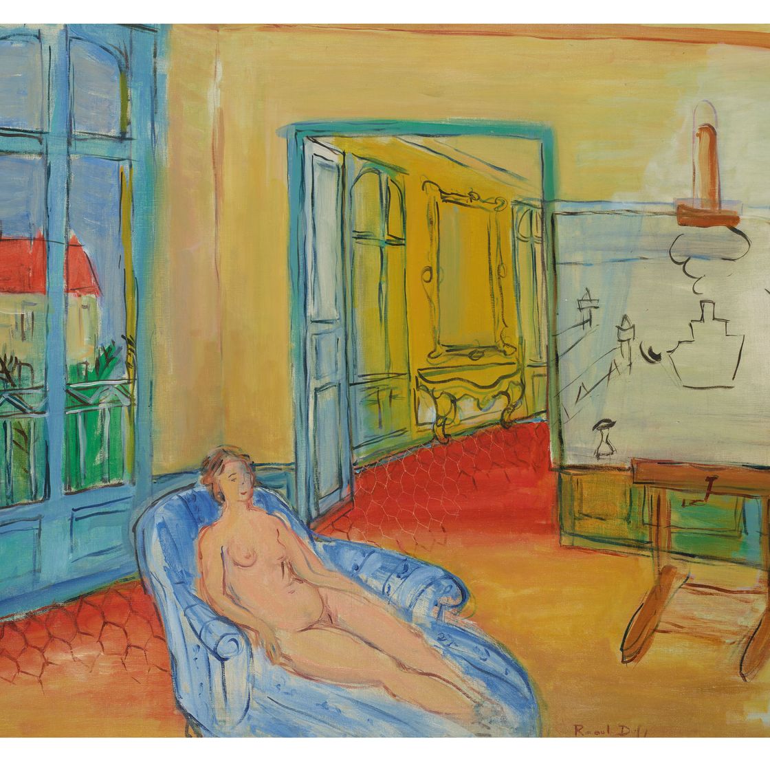 Raoul Dufy — Ну, как насчет владельца площади Араго в Перпиньяне, изображение 1