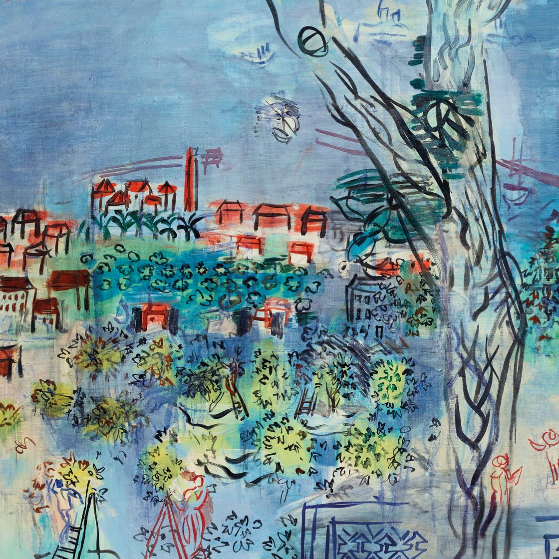 Raoul Dufy — Этюд для игры в гольф-Хуан, изображение 1