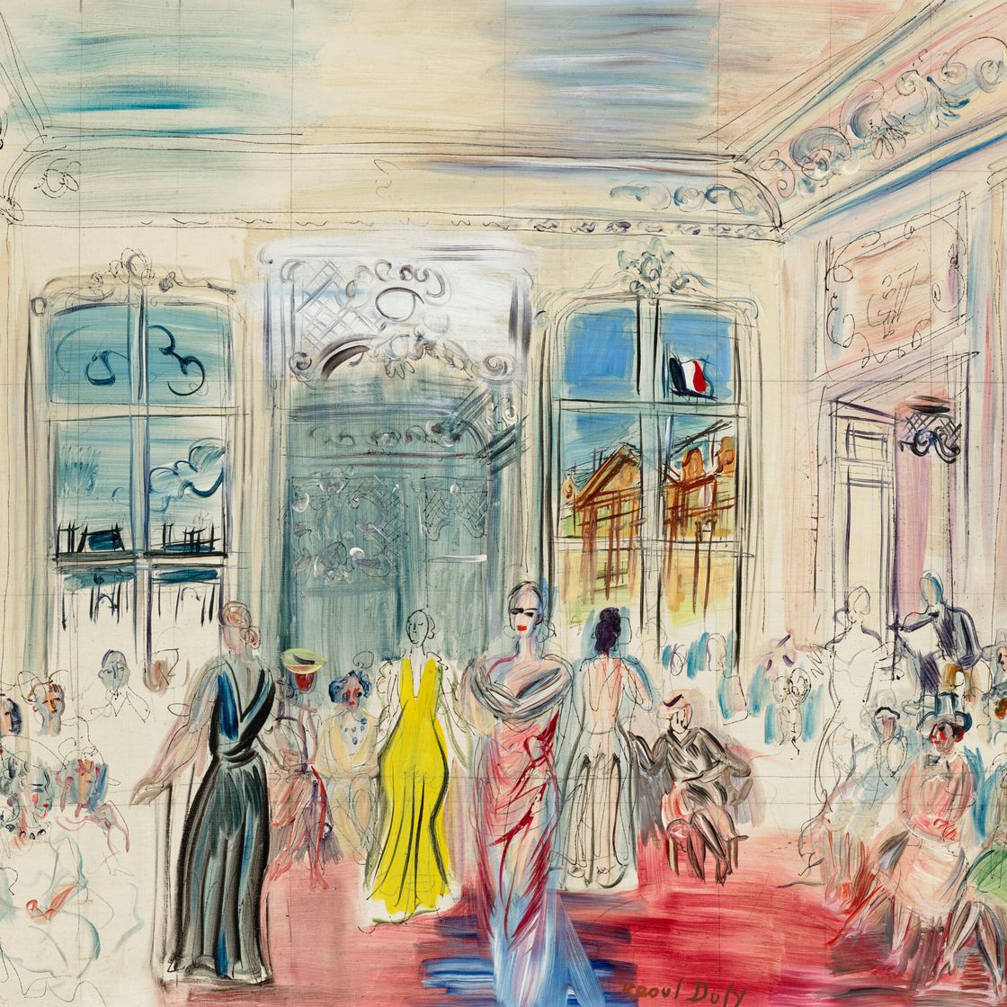 Raoul Dufy — Единственная презентация от Скиапарелли, изображение 1