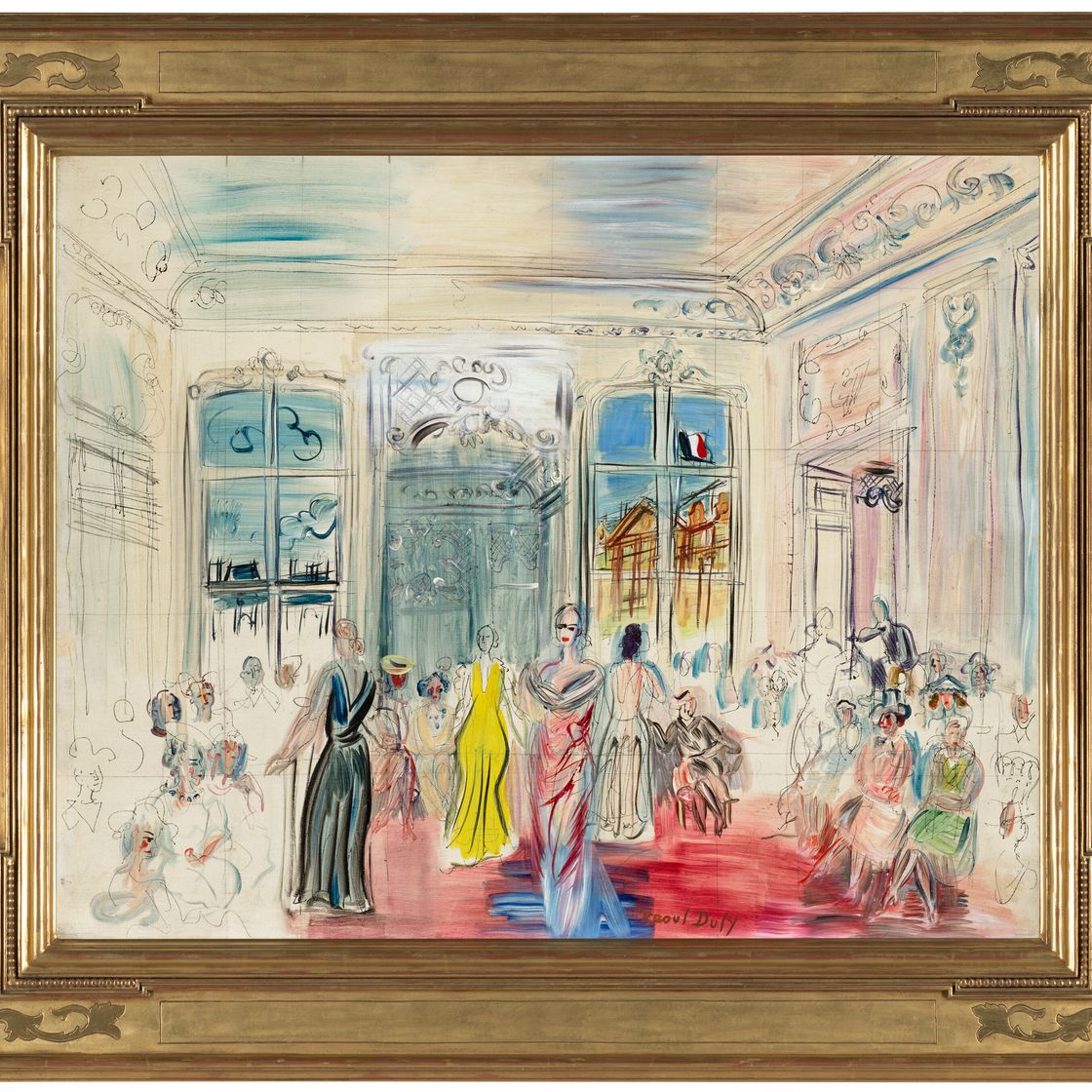Raoul Dufy — Единственная презентация от Скиапарелли, изображение 3