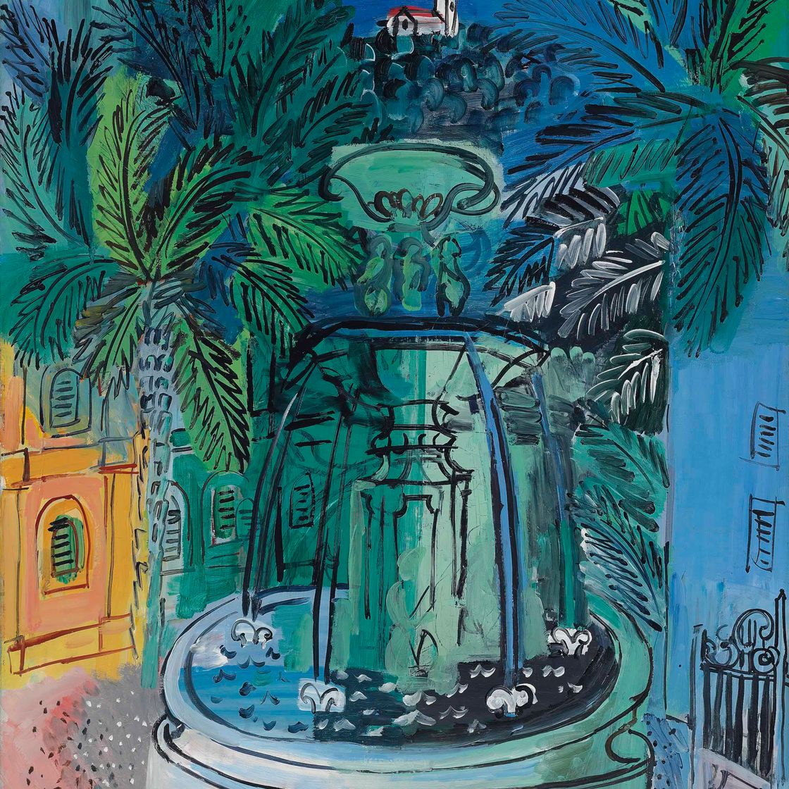 Raoul Dufy — Лафонтен в Йере