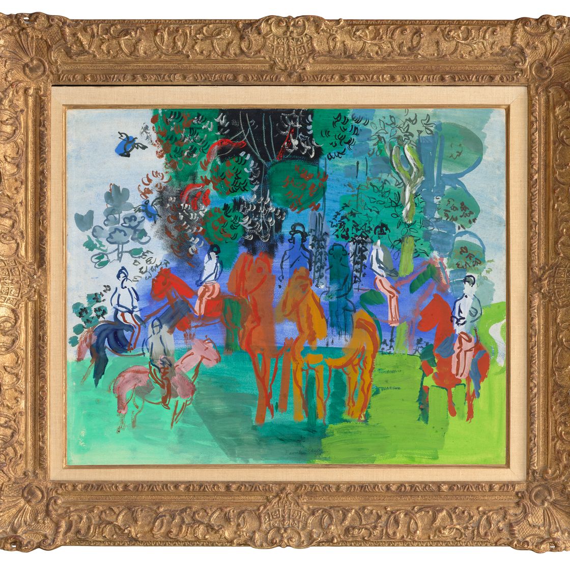Raoul Dufy — Кавалеры су-буа, изображение 4