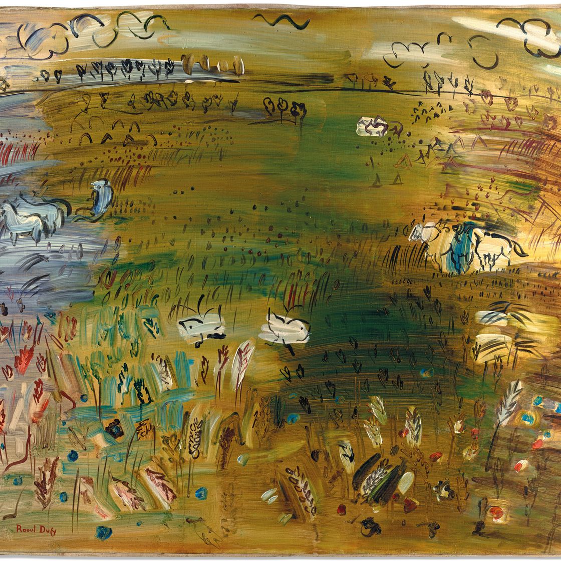 Raoul Dufy — Ле Гранд чемпион де Бле, изображение 1