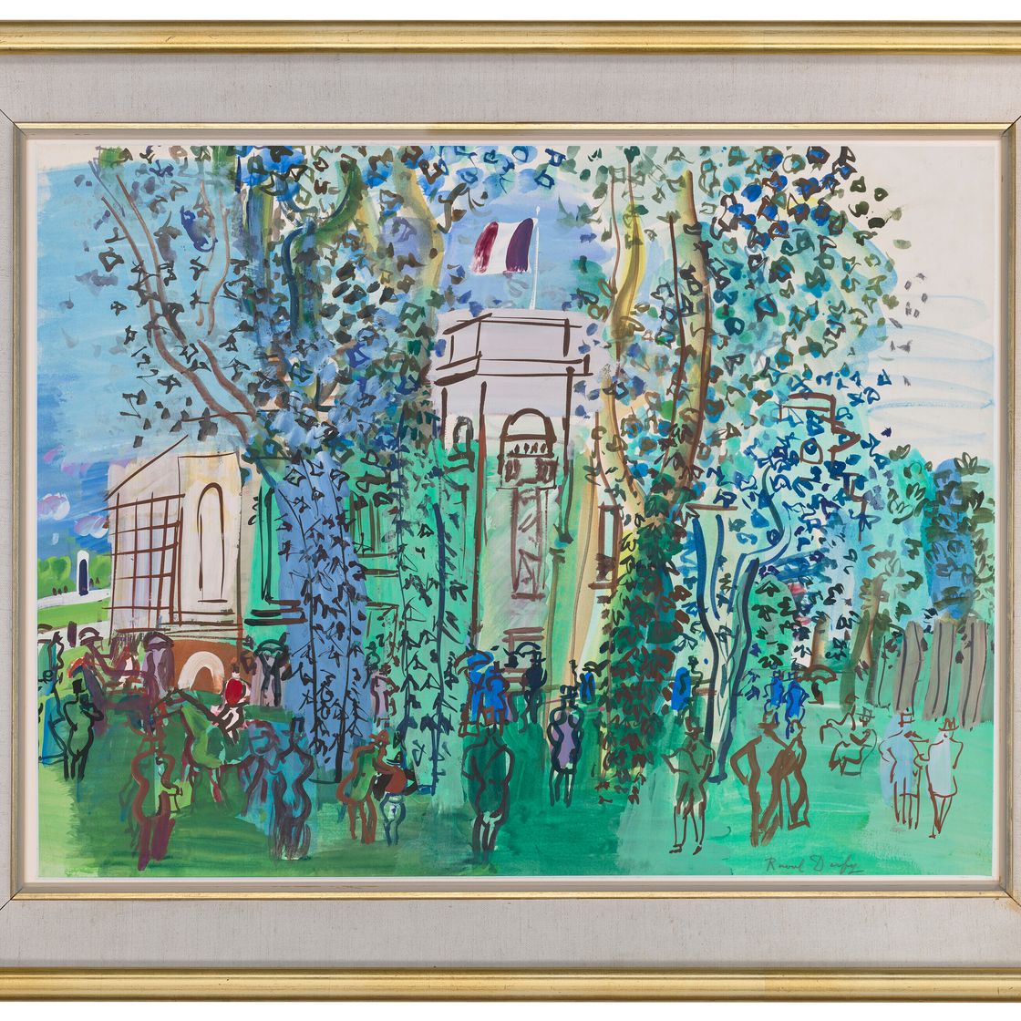 Raoul Dufy — Свадьба в Довиле, изображение 2
