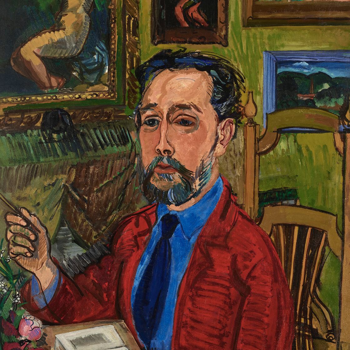 Raoul Dufy — Портрет поэта Иоахима Гаске, изображение 1