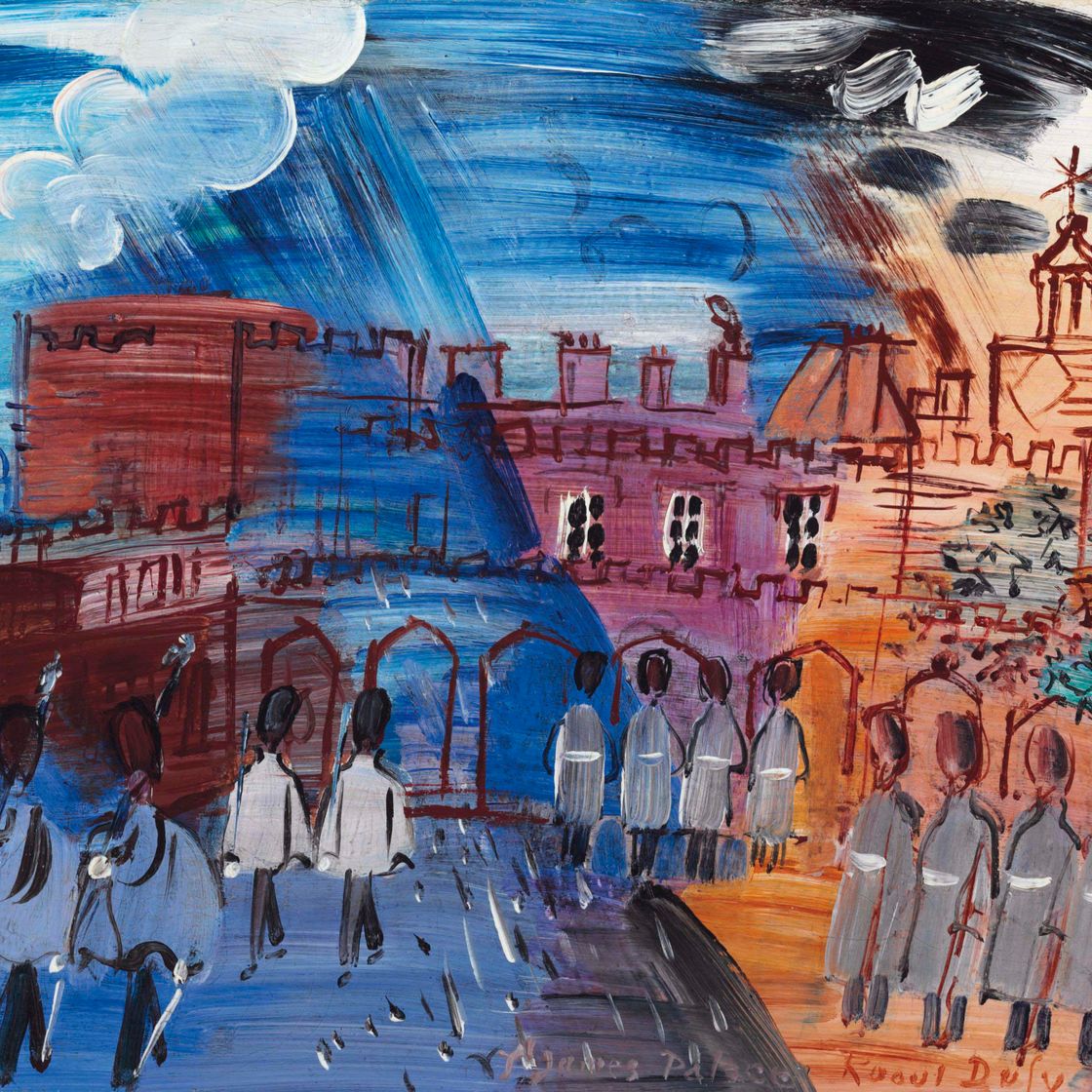 Raoul Dufy — Сент-Джеймский дворец, Эффект плюи