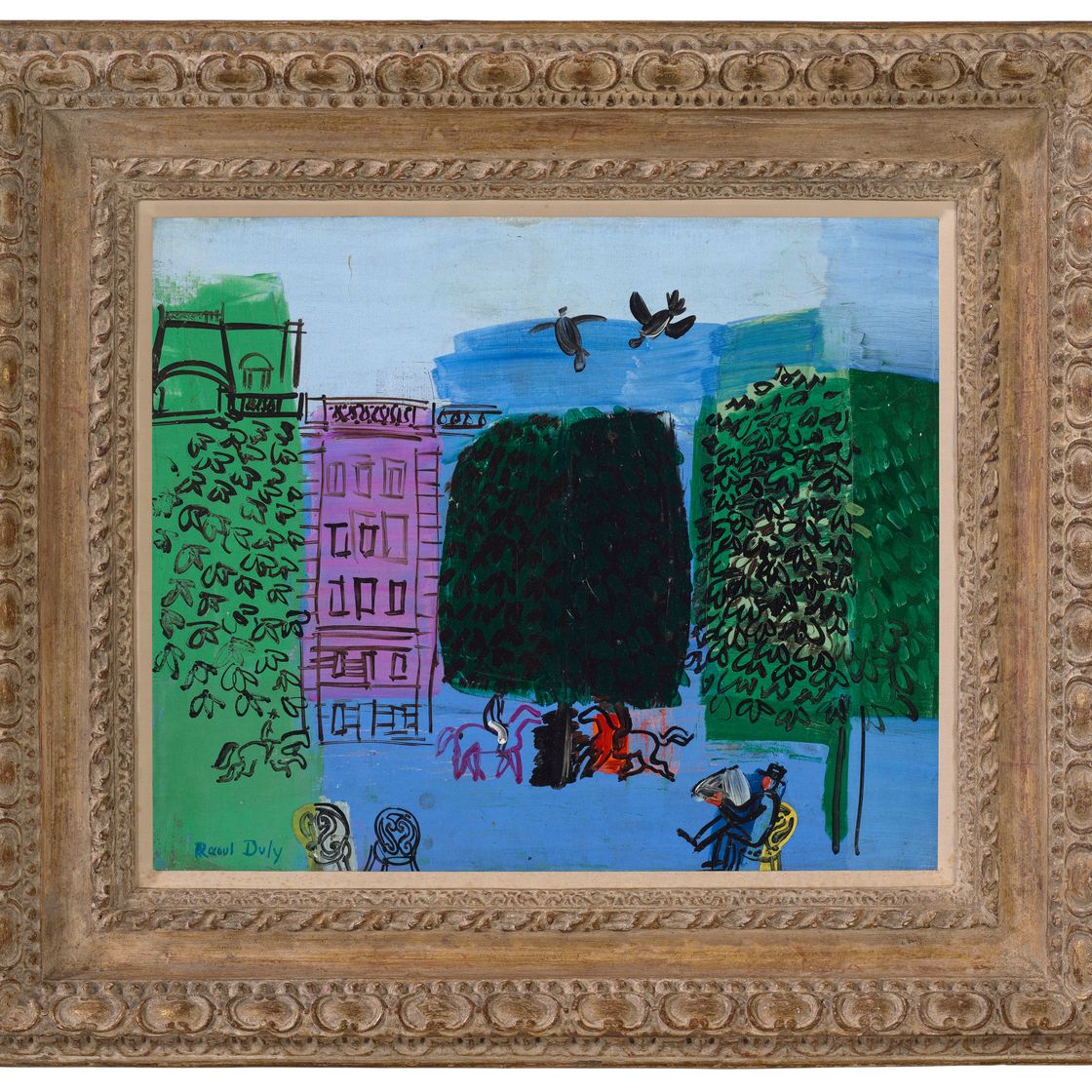 Raoul Dufy — На авеню дю Буа, изображение 2