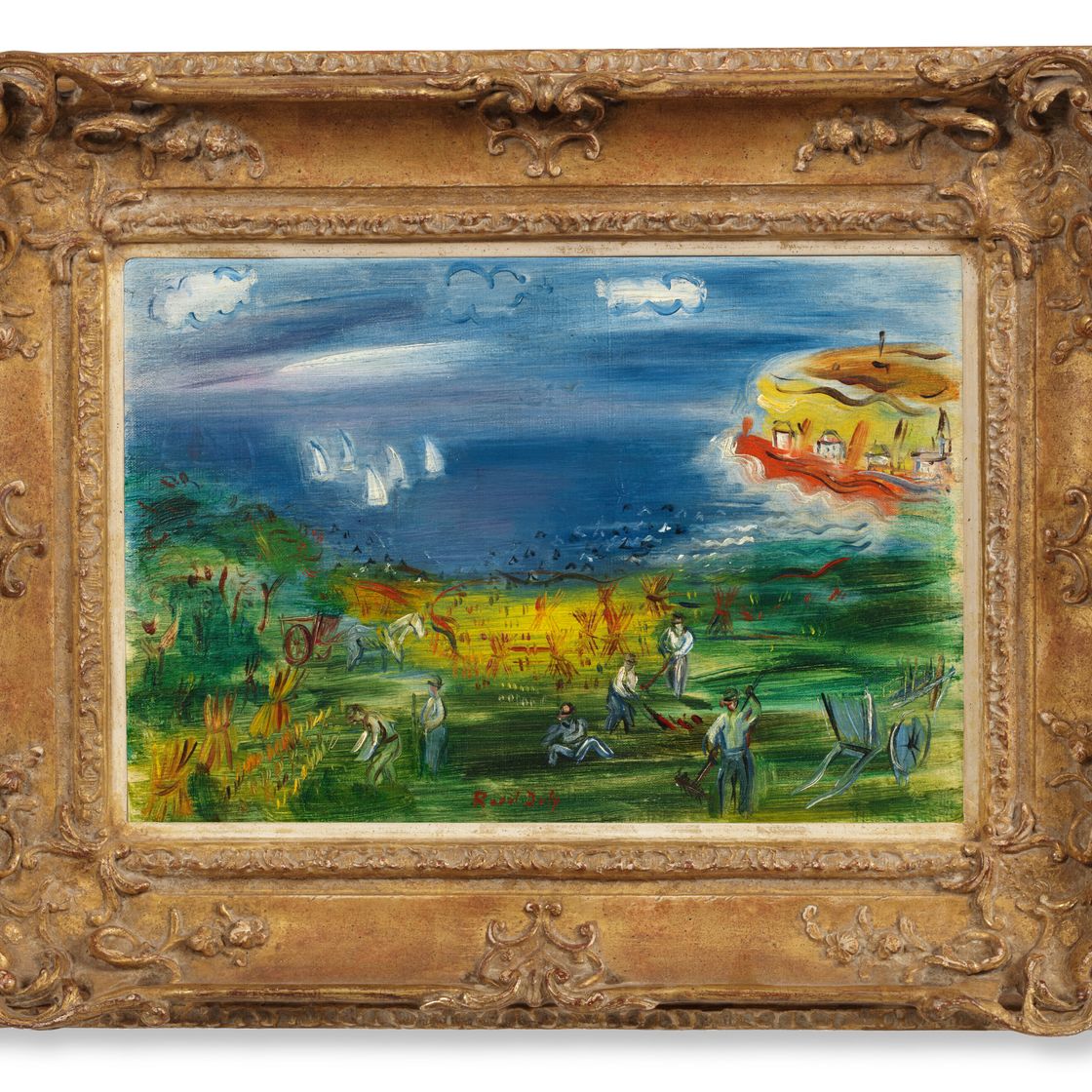 Raoul Dufy — Залив Сент-Адрес, изображение 2