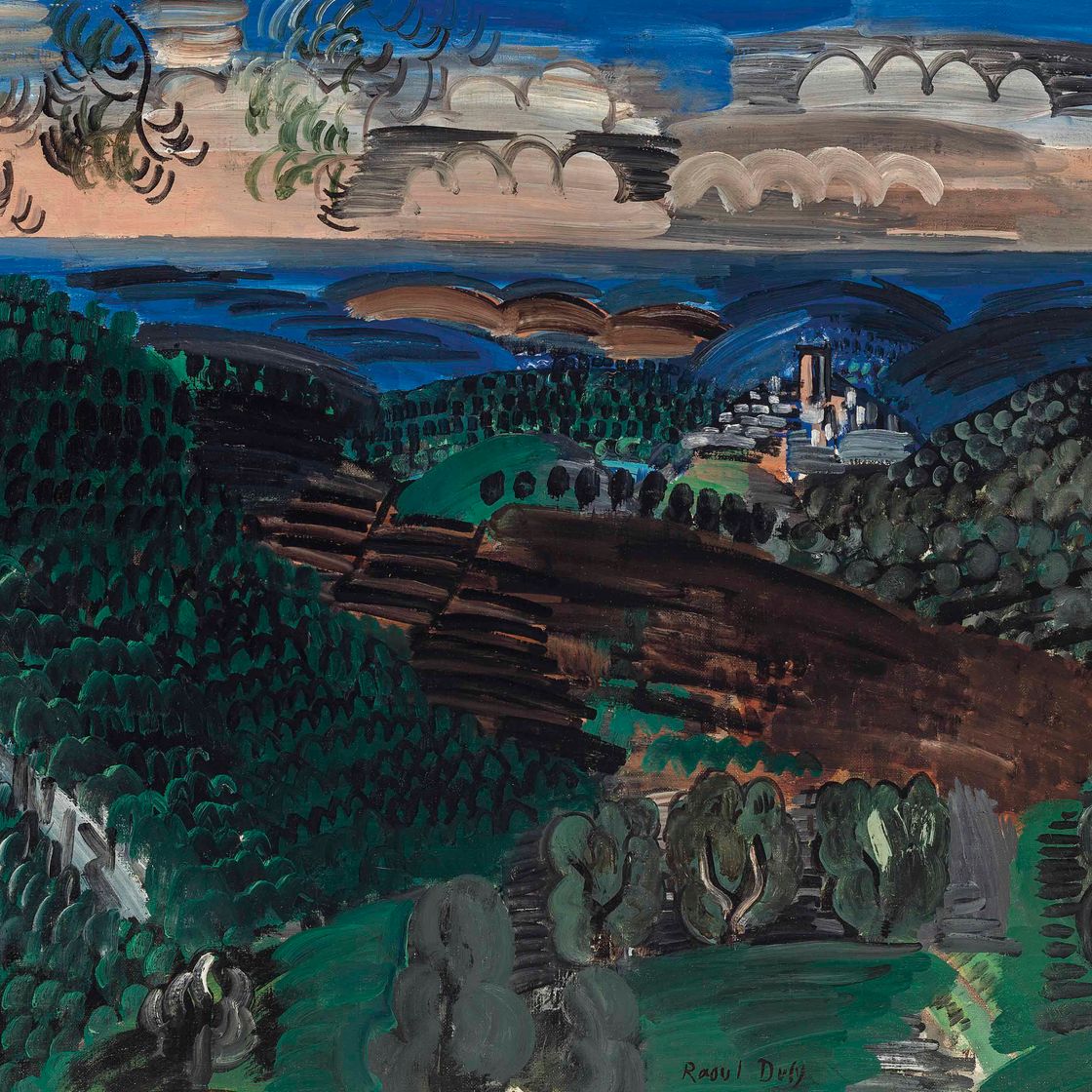 Raoul Dufy — Сен-Поль-де-Ванс