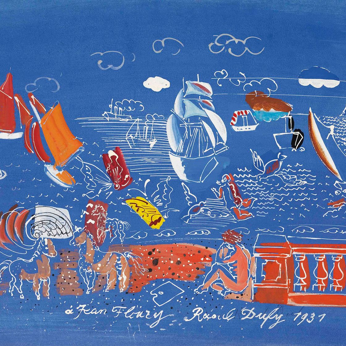 Raoul Dufy — Лес, где море
