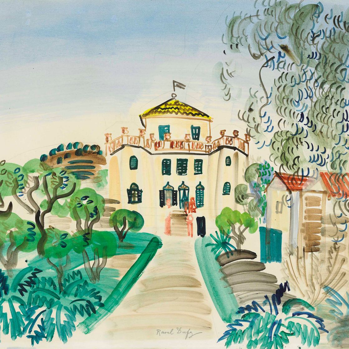 Raoul Dufy — Дом для гольфа-Хуан