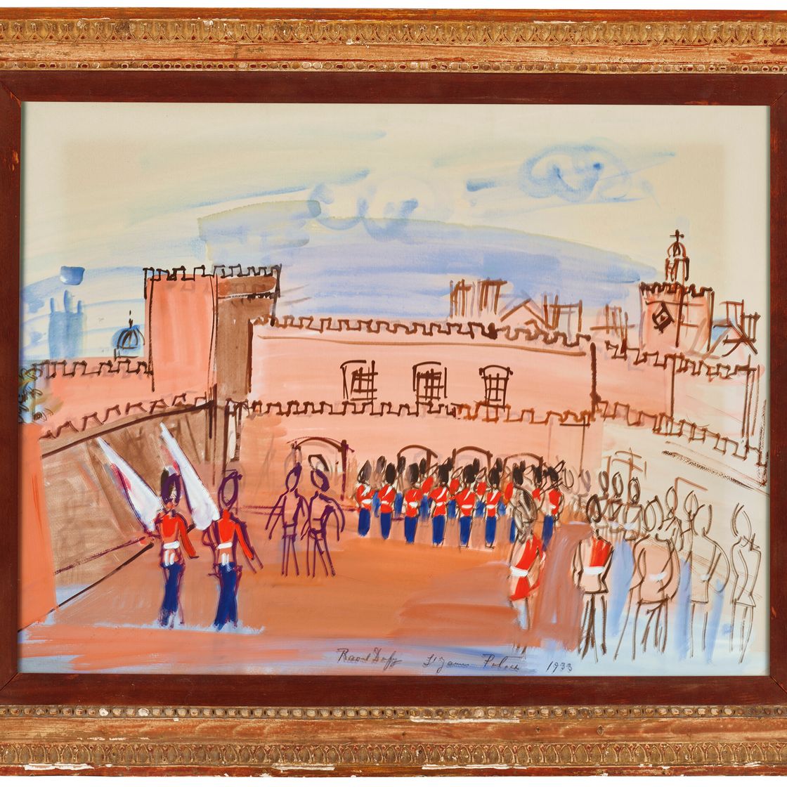 Raoul Dufy — Облегчение в охране, изображение 2