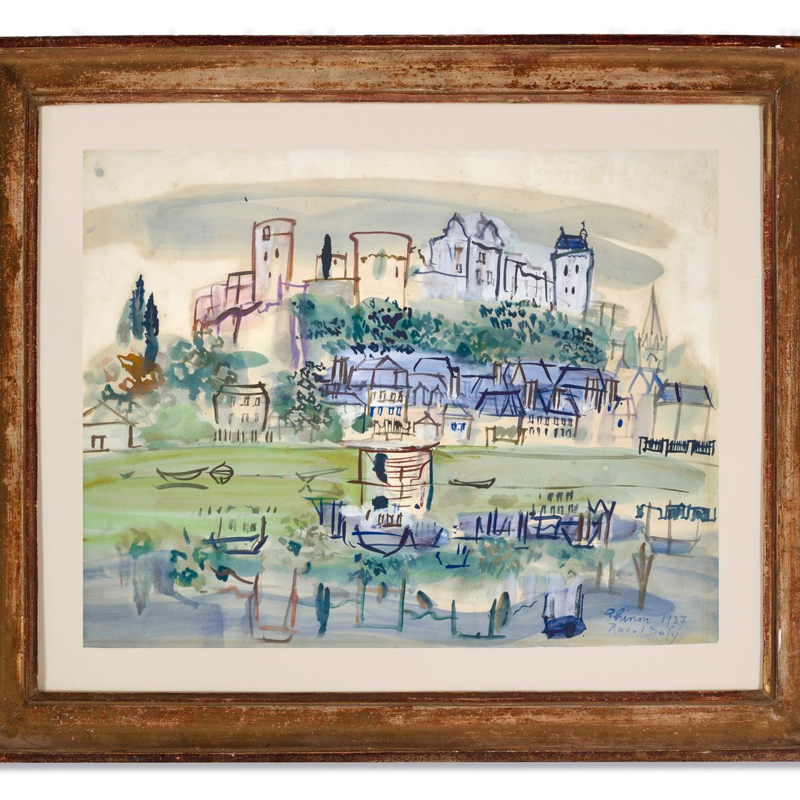 Raoul Dufy — Шинон, изображение 2