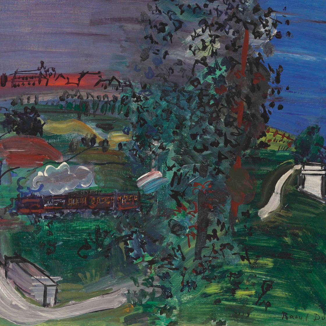 Raoul Dufy — Оплата труда в Лангре