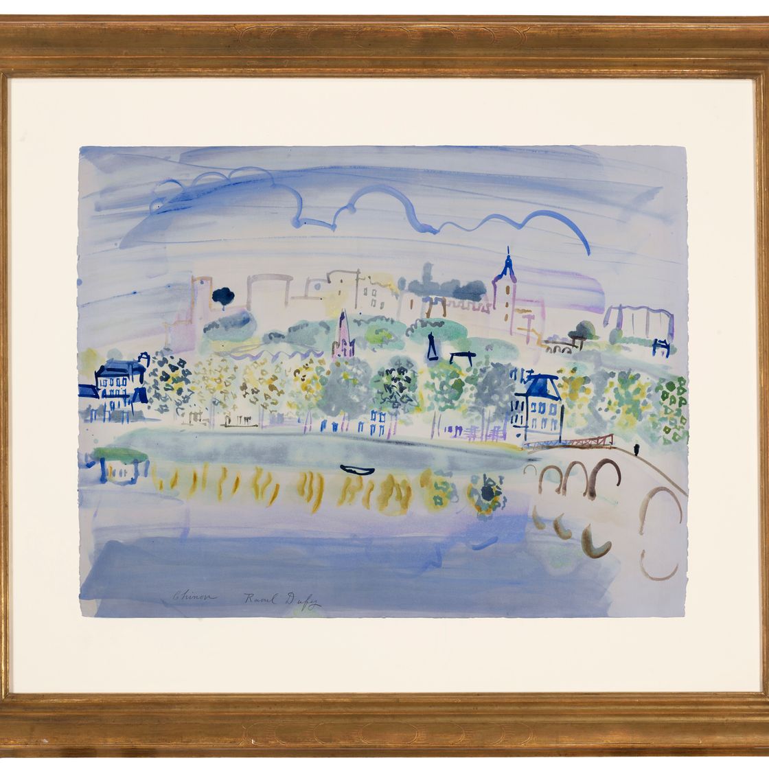 Raoul Dufy — Шинон (хинон), изображение 2
