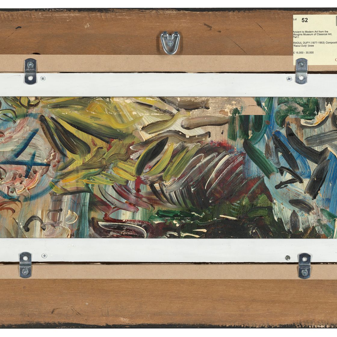 Raoul Dufy — Воображаемая композиция, изображение 3