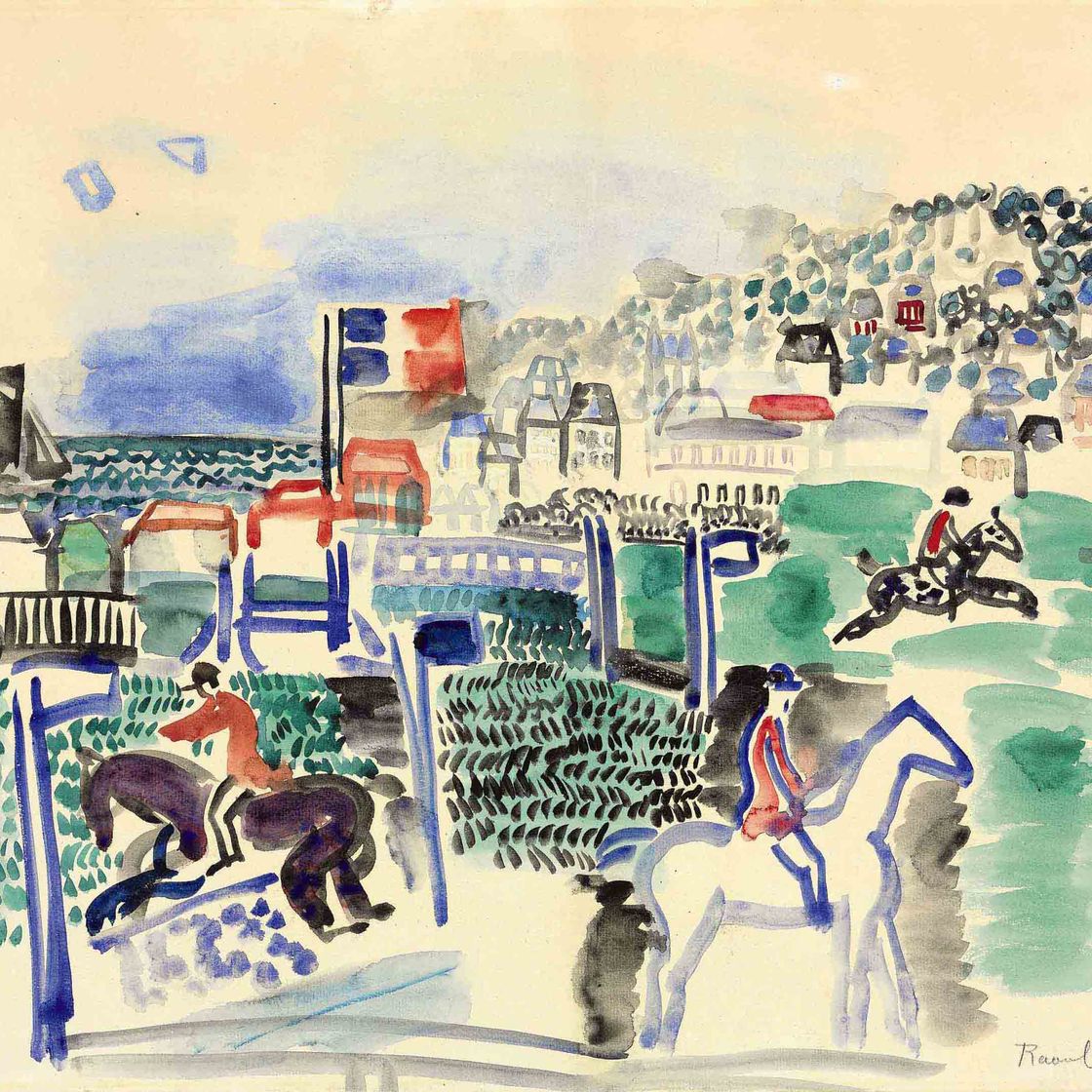 Raoul Dufy — Хипповый концерт в Довиле
