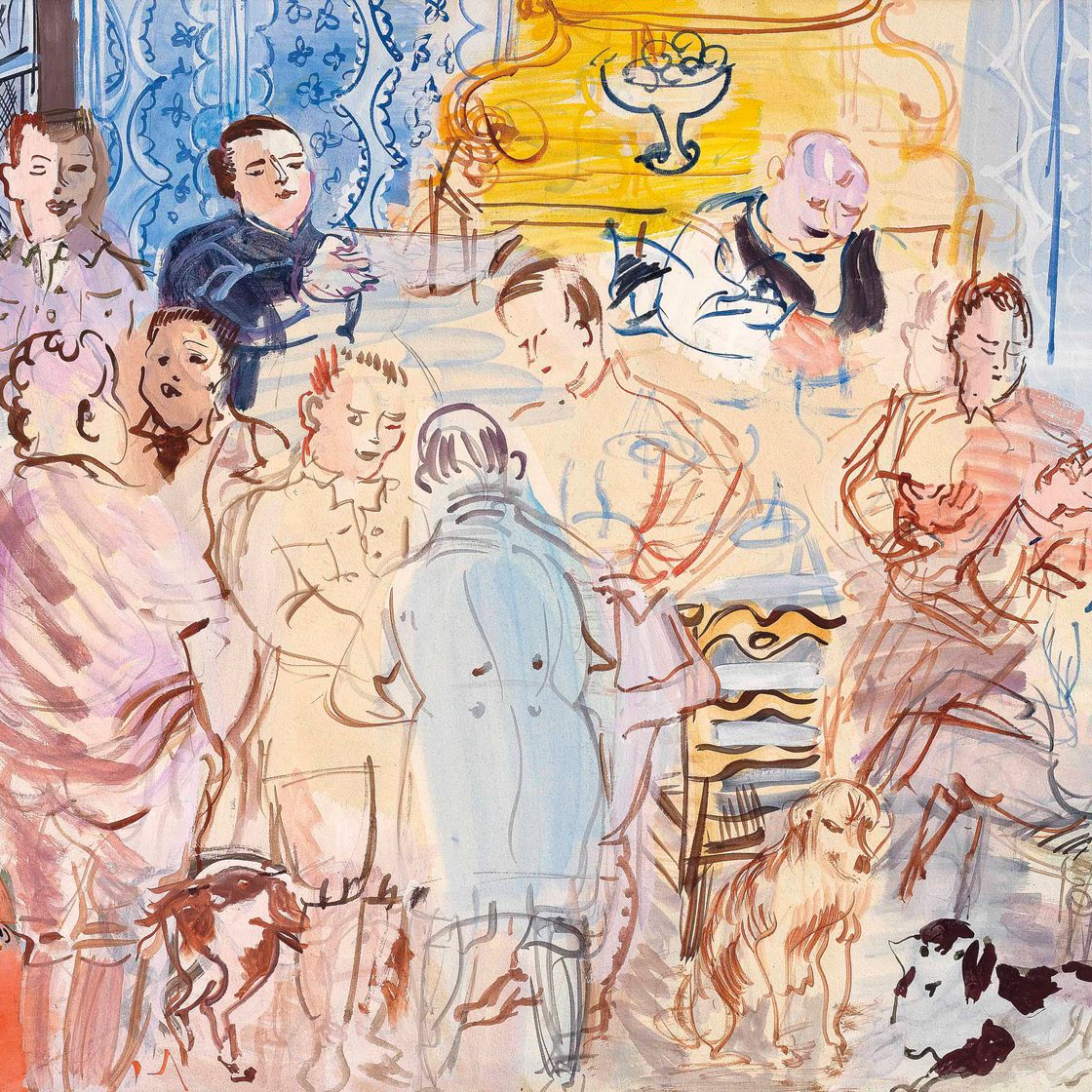 Raoul Dufy — Возвращение егерей