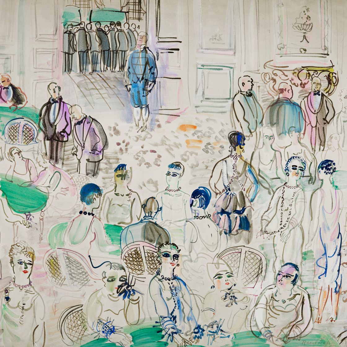 Raoul Dufy — Казино Au, изображение 1