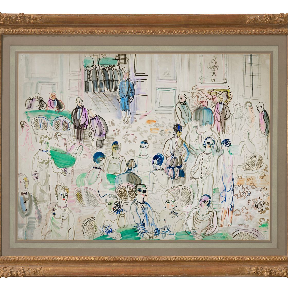 Raoul Dufy — Казино Au, изображение 2
