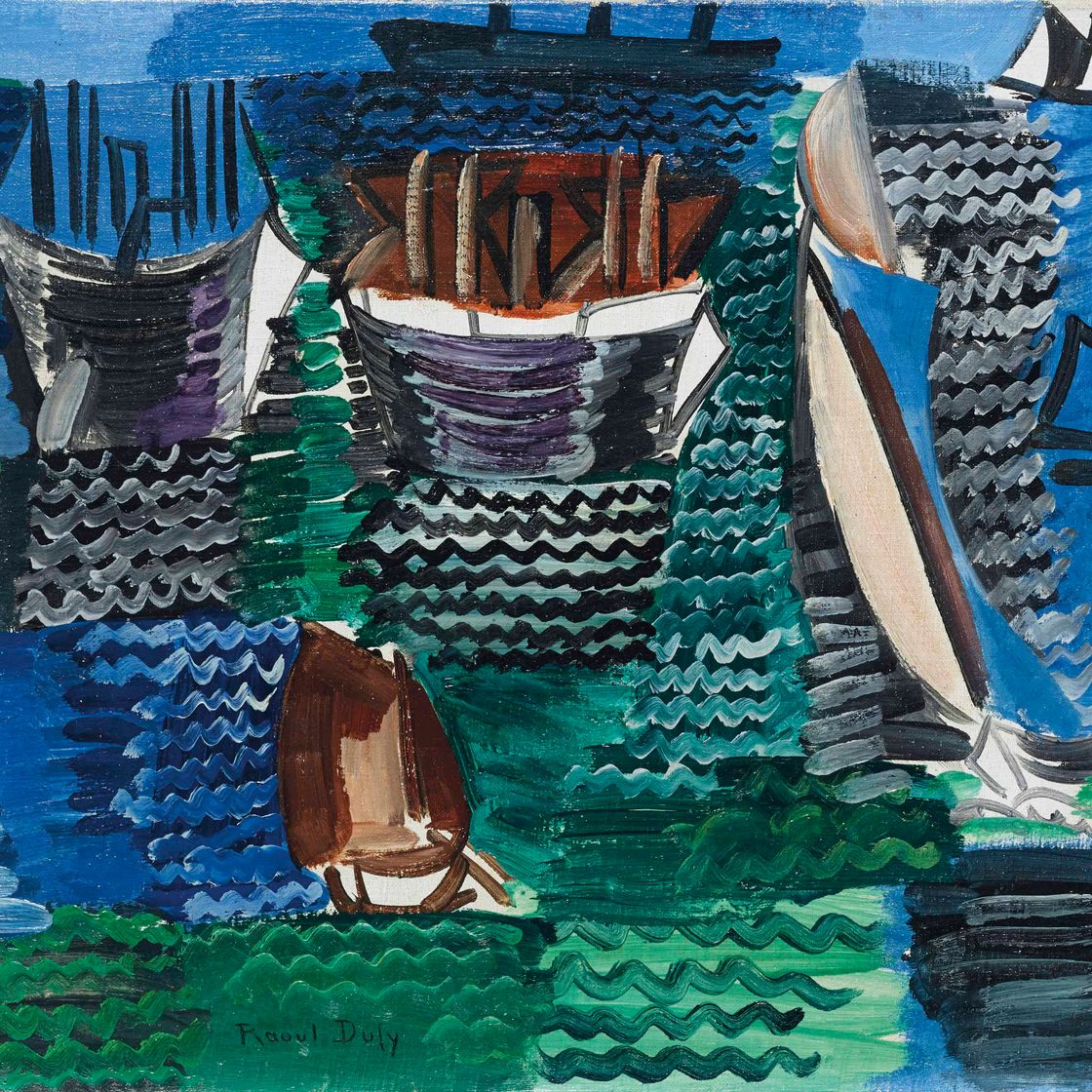 Raoul Dufy — Бато в Гавре