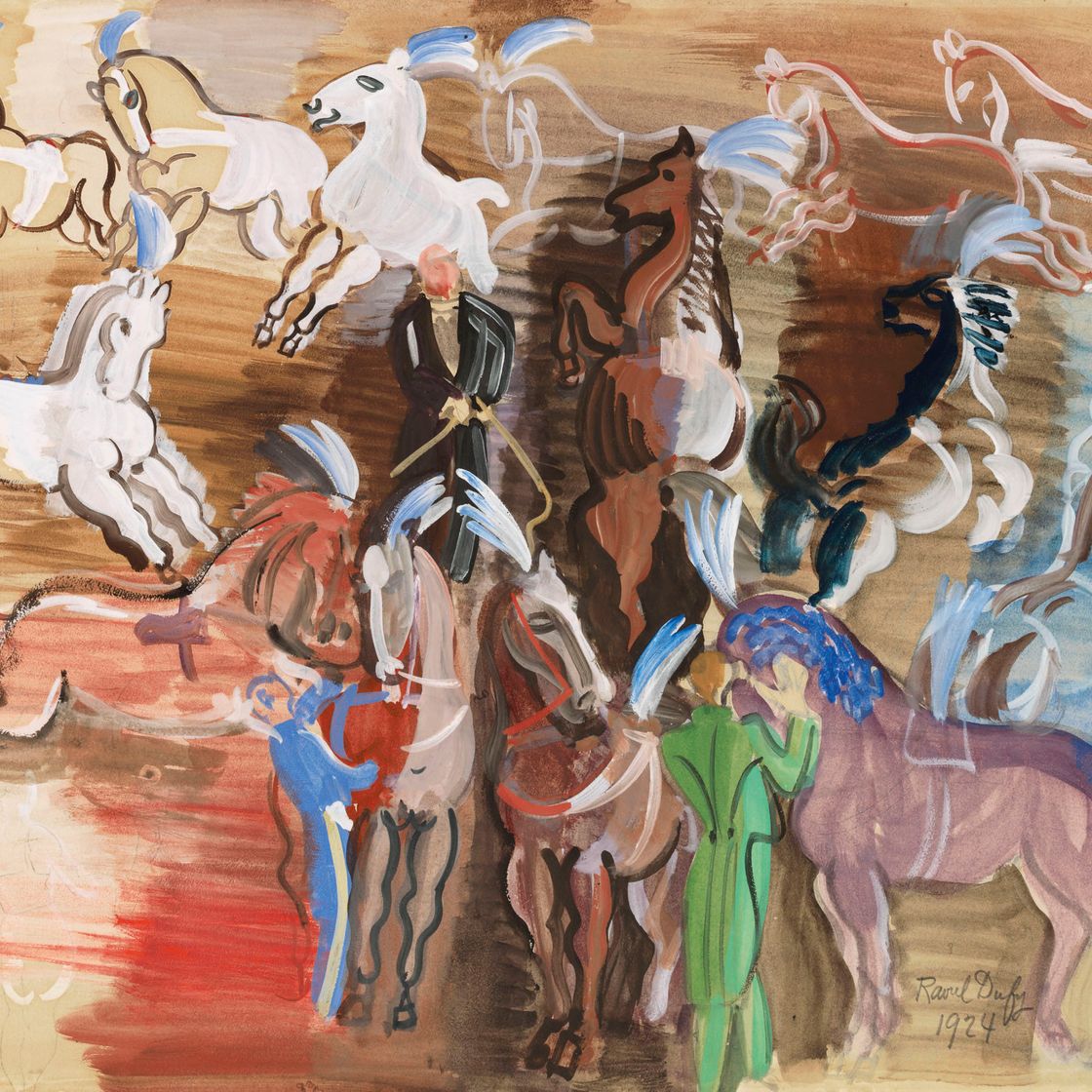 Raoul Dufy — Шевроле де цирк